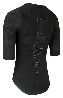 Maillot de Corps Manche Courte SpatzWear Race Layer Noir