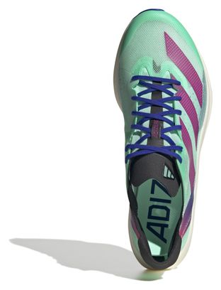 Zapatillas adidas running Adizero Takumi Sen 9 Verde Rosa