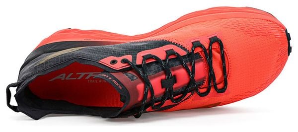 Chaussures de Trail Running Altra Mont Blanc Femme Rouge Noir