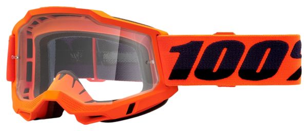 Masque 100% Accuri 2 OTG Neon Orange - Ecran Clear