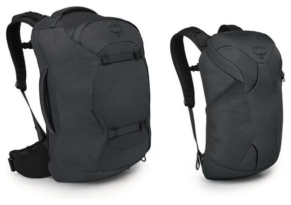 Osprey Farpoint 55 Herren Wanderrucksack Grau