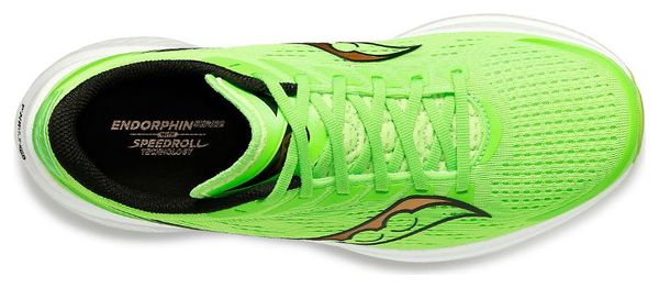 Chaussures de Running Saucony Endorphin Speed 3 Vert Or