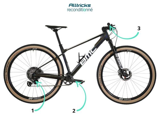 Producto renovado - MTB Semirrígida BMC Twostroke 01 Two Shimano XTR 12V 29'' Gris Antracita Prisma 2023