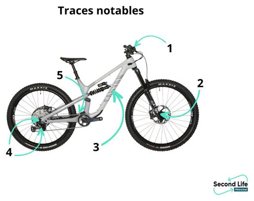 Refurbished Product - Canyon Spectral Mullet CF8 Shimano Deore XT 12V MTB Grey 2023 M