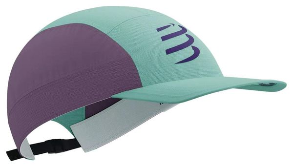 Compressport 5 Panel Light Cap Pale Blue / Light Purple