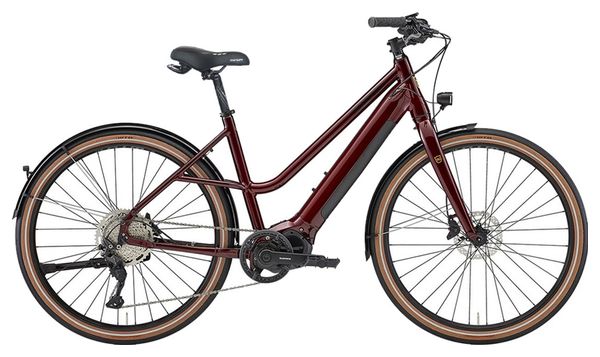 Produit Reconditionné - Vélo de Ville Électrique Kona Ecoco DL Shimano Deore 10V 500 Wh 27.5'' Rouge Pinot Noir