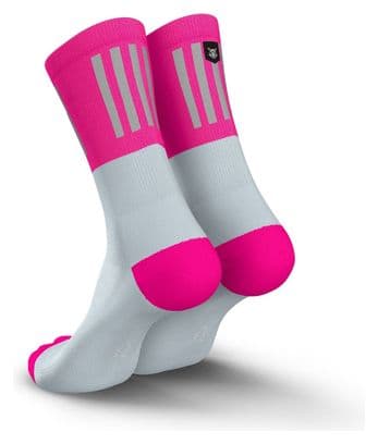Calze da corsa Incylence High-Viz V3 Rosa fluorescente