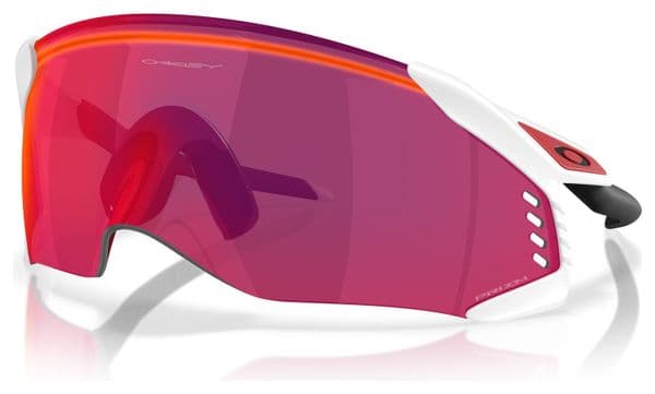 Oakley Velo Kato Brille - Matte White / Prizm Road / Ref: OO9501-0252