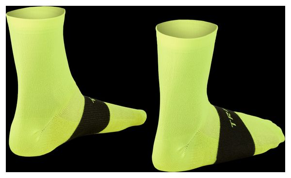 Chaussettes Trek Race Quarter Jaune