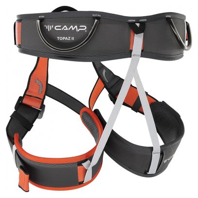 Camp Topaz II Grey Orange harness