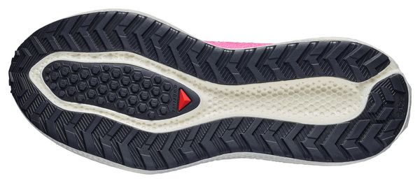 Scarpe da corsa Salomon Aero Glide 4 GRVL Bianco/Rosa Uomo