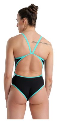 Arena Icons Superfly Back Women's Swimsuit Black Blue