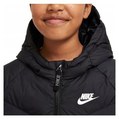 Chaqueta para niños Nike Sportswear Negra