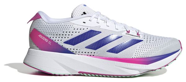 adidas running Adizero SL White Blue Pink