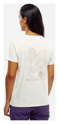 Camiseta Millet Cimaï Collab beige para mujer