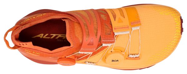 Chaussures de Trail Running Altra Mont Blanc Boa Orange