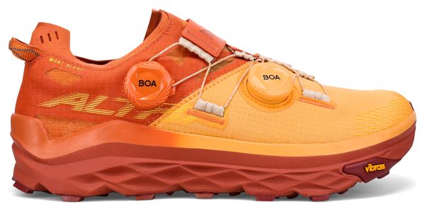 Altra Mont Blanc Boa Orange Trailrunning-Schuhe