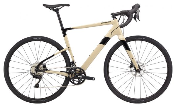 Gravel Bike Cannondale Topstone Carbon 105 Shimano 105 11V 700 mm Beige Quicksand 2020