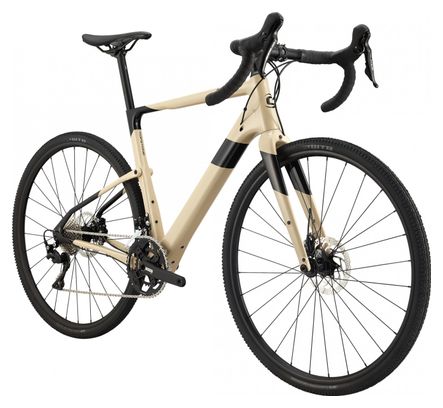 Gravel Bike Cannondale Topstone Carbon 105 Shimano 105 11V 700 mm Beige Quicksand 2020