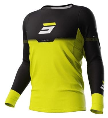 Maillot Manches Longues Shot Rogue Stok Neon Yellow