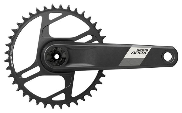 Sram Apex 1 DUB Wide crankset 40 Teeth 1x12V Black (Without Case)