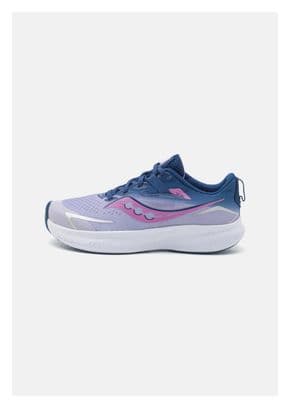 Chaussures de Running Enfant Saucony Ride 15 Rose Bleu