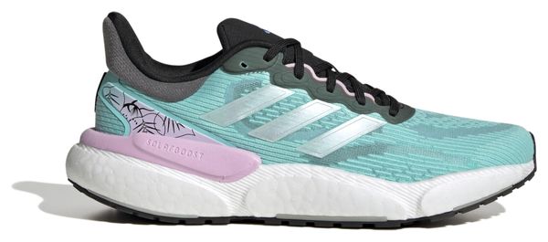 Chaussures de Running Femme adidas Performance SolarBoost 5 Berlin Bleu Rose