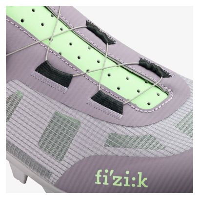 Fizik Proxy Mountain Bike Shoes - Purple/Green