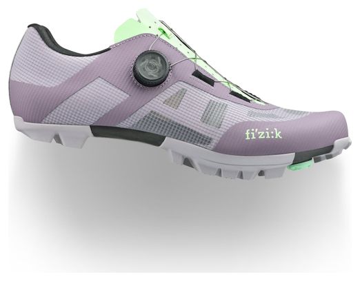 Fizik Proxy Mountain Bike Shoes - Purple/Green