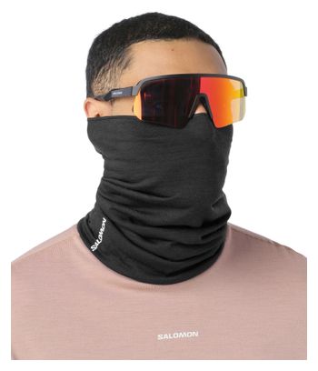 Scaldacollo termico Salomon Merino nero