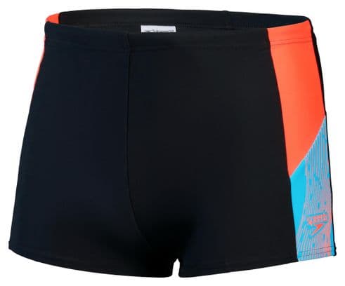 Speedo Eco Dive Swimsuit Black / Orange