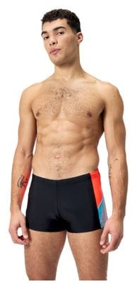 Speedo Eco Dive Swimsuit Black / Orange