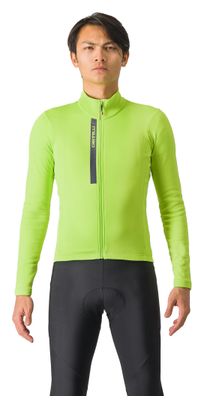 Maillot Manches Longues Castelli Entrata Thermal Vert