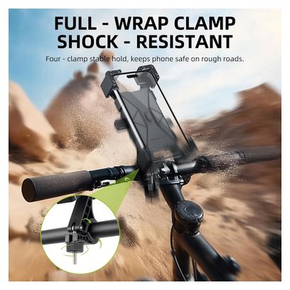 Support Téléphone Vélo  Réglable à 360°