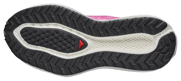 Scarpe da corsa Salomon Aero Glide 4 GRVL Bianco/Rosa Donna