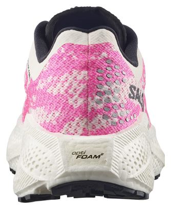 Scarpe da corsa Salomon Aero Glide 4 GRVL Bianco/Rosa Donna