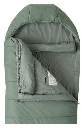 Sacco a pelo Nordisk Frigg Junior verde per bambini
