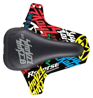 Selle et Garde-Boue Reverse Nico Vink Shred Noir / Gris