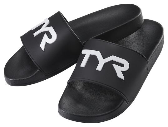 Tyr Podium Alpha Deck Women's Swim Sandals Black