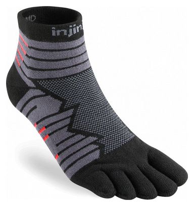 Chaussettes à orteils de running Ultra Run Mini-Crew Coolmax unisexe