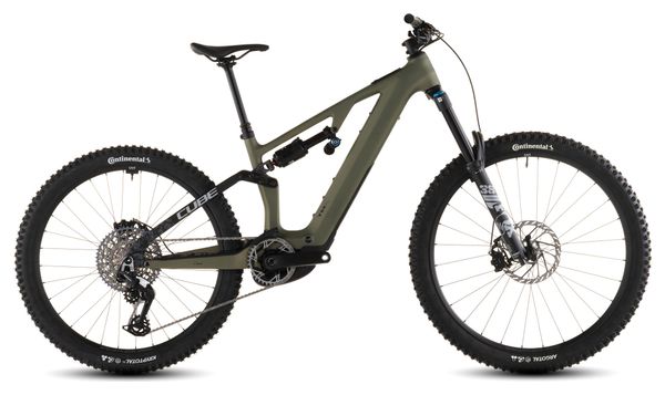Cube AMS Hybrid 177 C:62 TM 600X MTB elettrica full suspension Sram 12S 600 Wh Bosch 100 Nm 29''/27,5'' Reed Green Matrix 2026