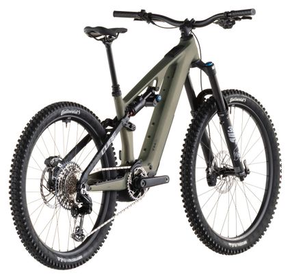 Cube AMS Hybrid 177 C:62 TM 600X MTB elettrica full suspension Sram 12S 600 Wh Bosch 100 Nm 29''/27,5'' Reed Green Matrix 2026
