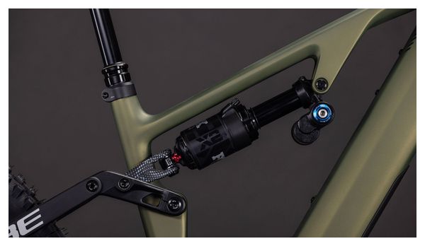 Cube AMS Hybrid 177 C:62 TM 600X MTB elettrica full suspension Sram 12S 600 Wh Bosch 100 Nm 29''/27,5'' Reed Green Matrix 2026