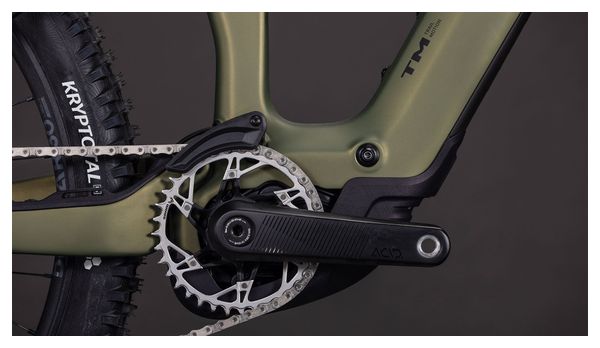 Cube AMS Hybrid 177 C:62 TM 600X MTB elettrica full suspension Sram 12S 600 Wh Bosch 100 Nm 29''/27,5'' Reed Green Matrix 2026