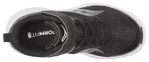 Children's Running Shoes Saucony Kinvara 14 A/C Black White