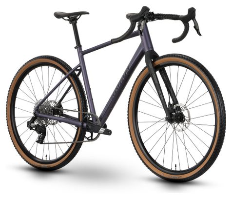 Vélo de Gravel Raymon Territ Ultra Sram Apex XPLR AXS 12V 700 mm Violet/Noir 2026