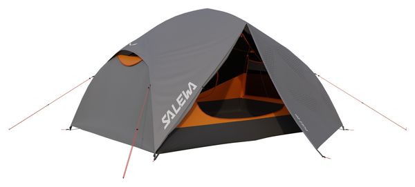 SALEWA Tente PUEZ 2P TENT Gris Orange UNI