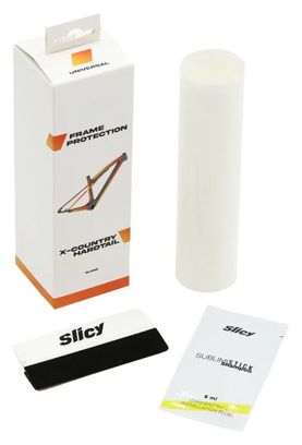 Slicy Universal Telaio Protection Kit for XC and Hardtrail Mountain Bikes Brillante