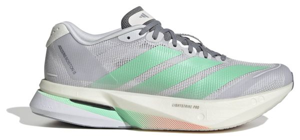 Zapatillas de running adidas Adizero Boston 13 Gris/Verde para mujer