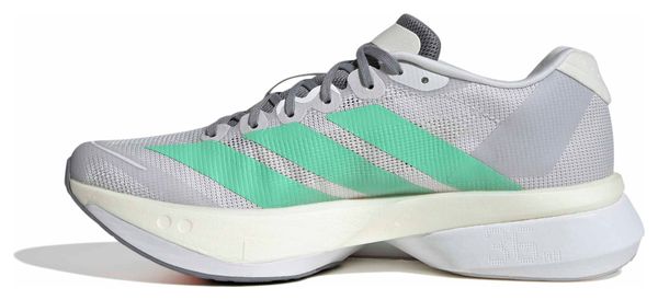 Zapatillas de running adidas Adizero Boston 13 Gris/Verde para mujer